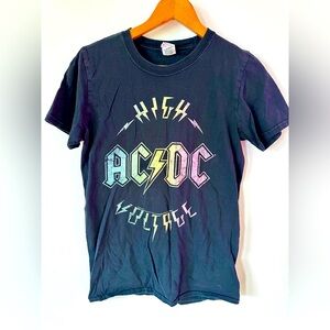 AC/DC Kids High Voltage T-Shirt - Black